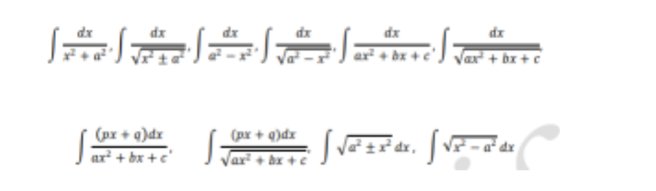 Integrals