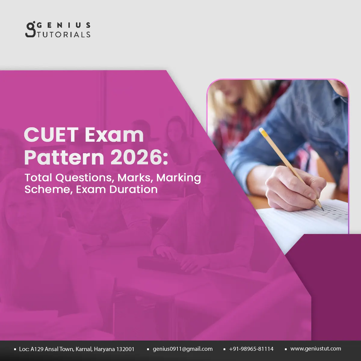 CUET Exam Pattern 2026: Total Questions, Marks, Marking Scheme, Exam Duration